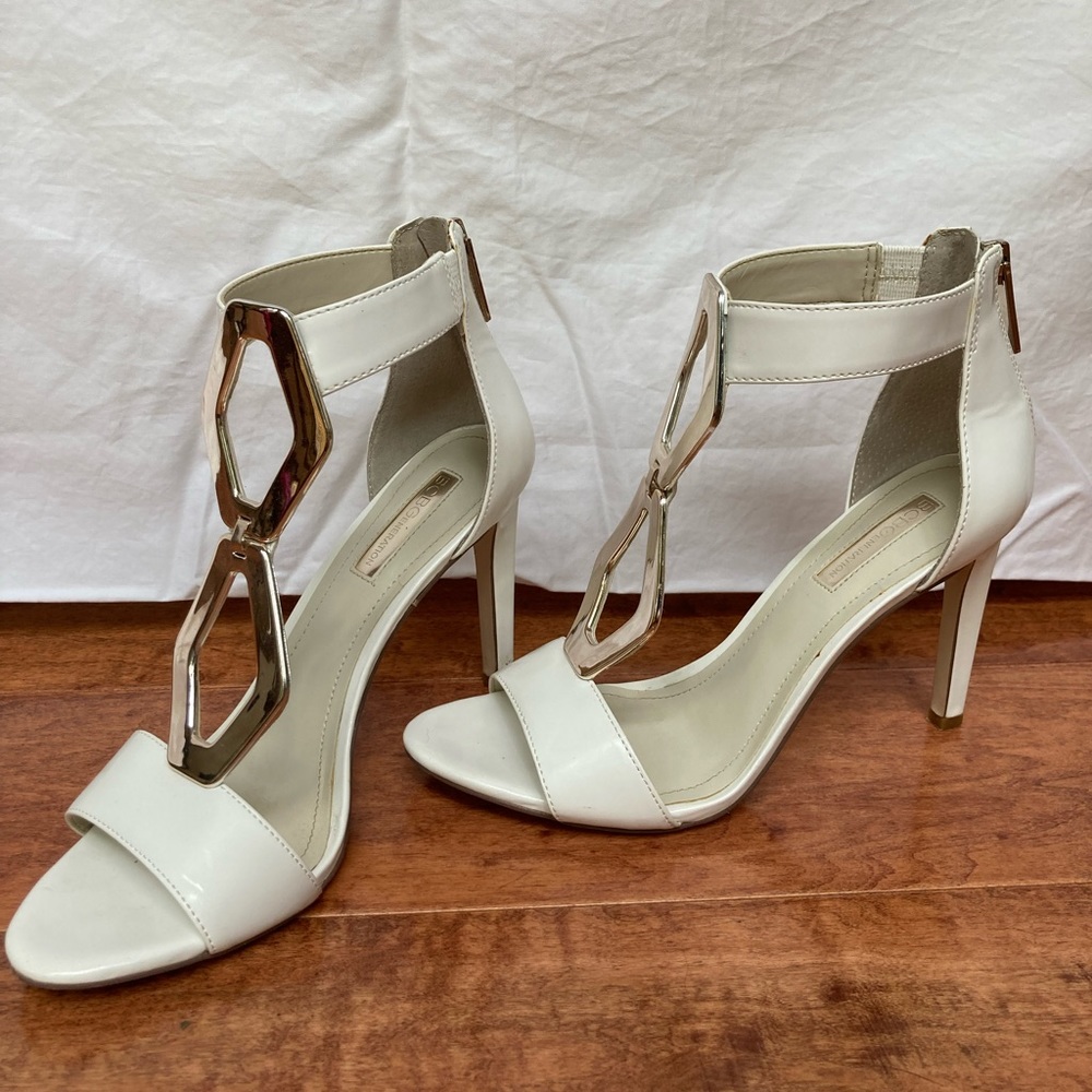 Bcbgeneration White Heels